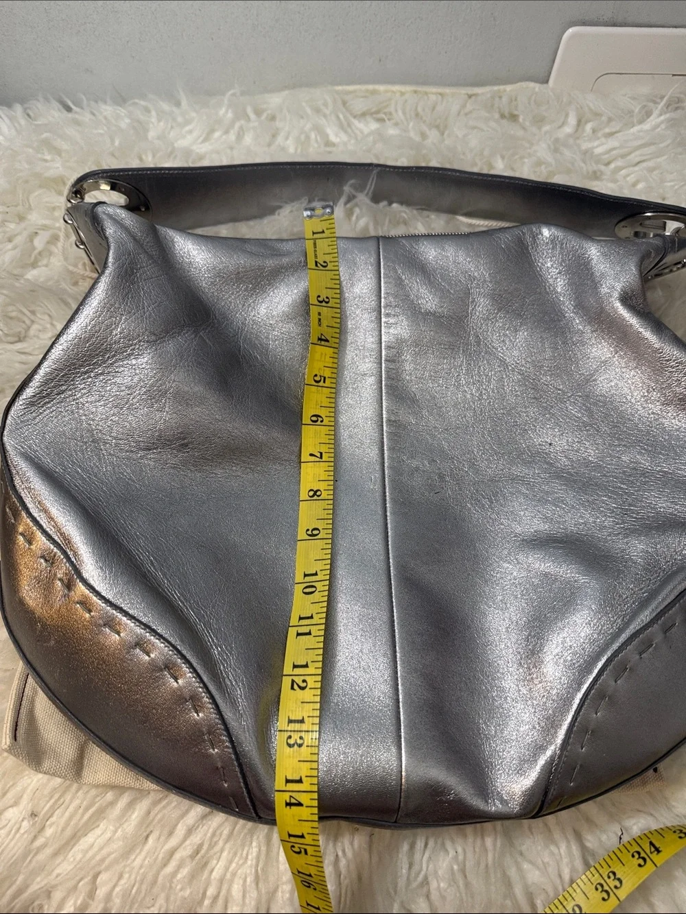 Escada sleek metallic